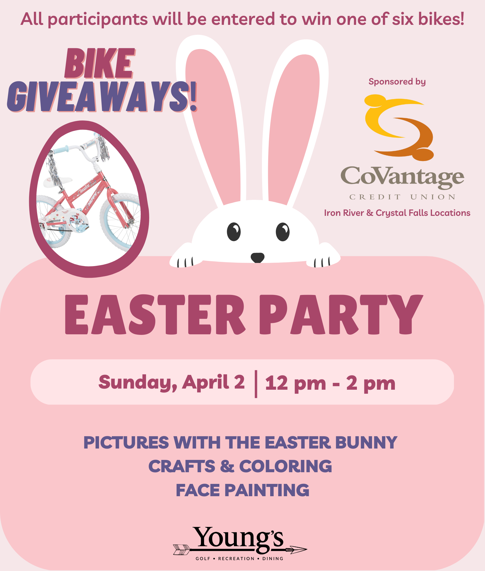 Easter Egg Hunt - Young's Golf, Recreation & Dining